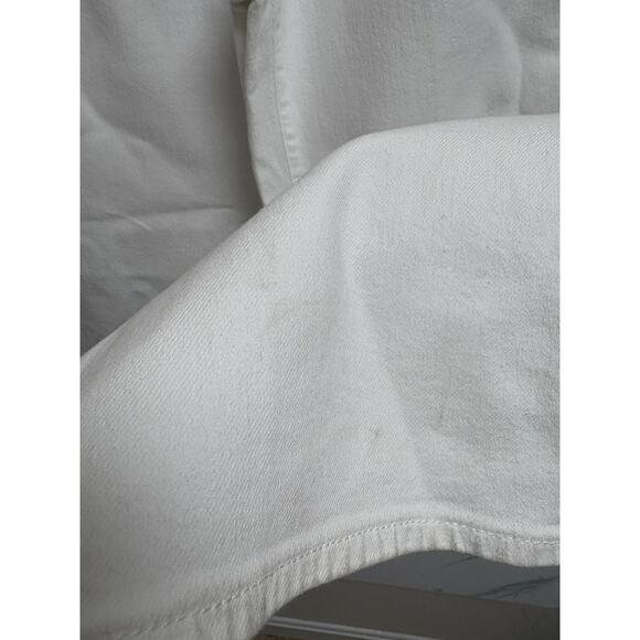 Good American Good Waist Palazzo Jeans White Wide Leg NWT Size 14 READ - Picture 8 of 11